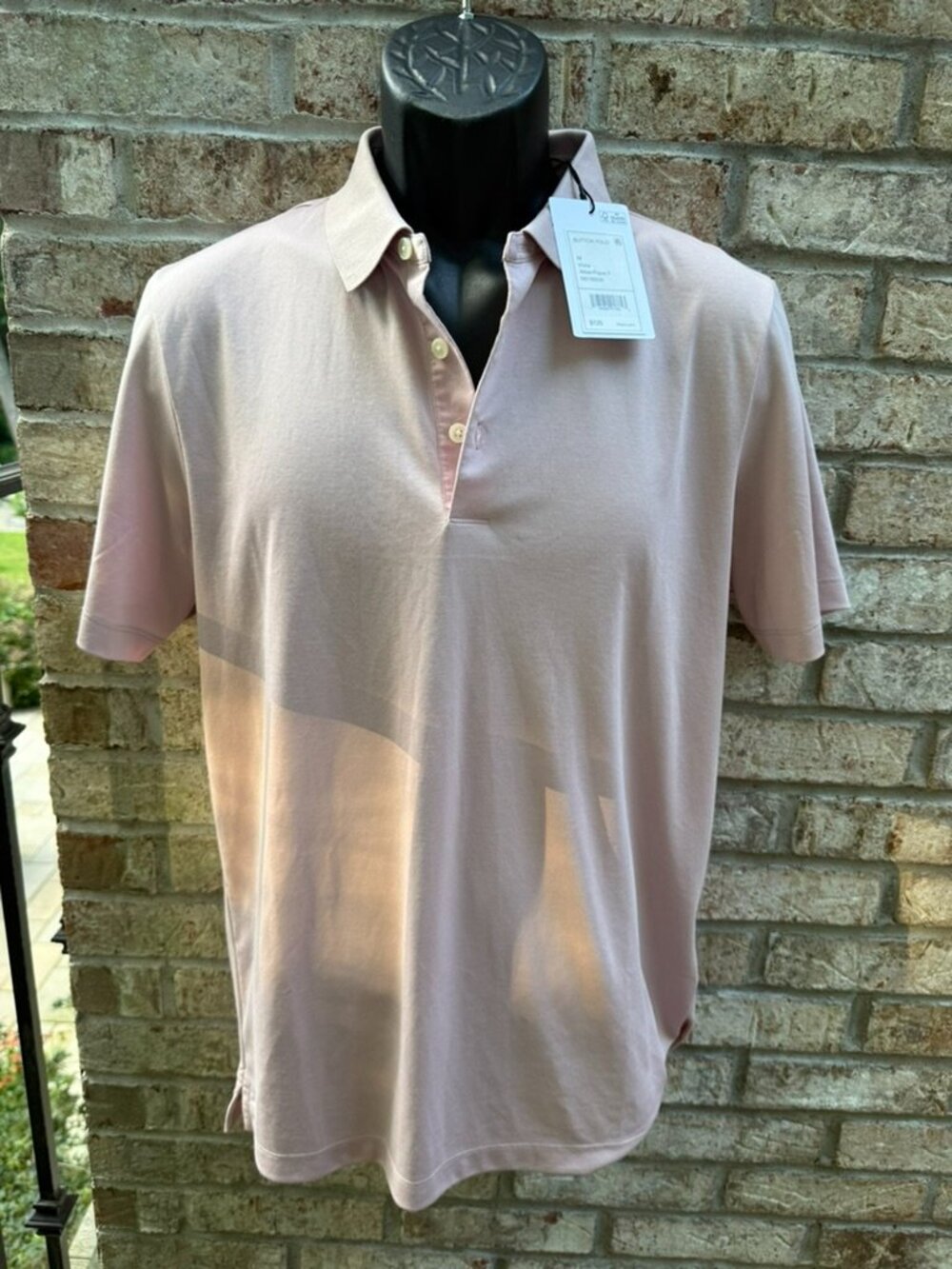 Theory Men's Button Down Polo Sz M